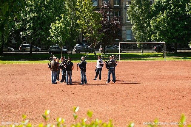 Practice at Kevingrove Park