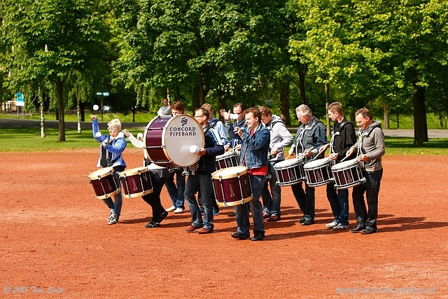 Practice at Kevingrove Park