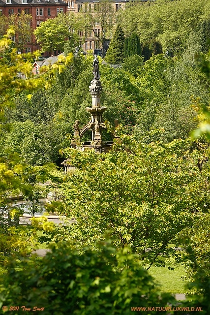 Stewart Memorial Fountain at Kevingrove Park