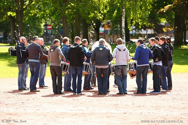 Practice at Kevingrove Park
