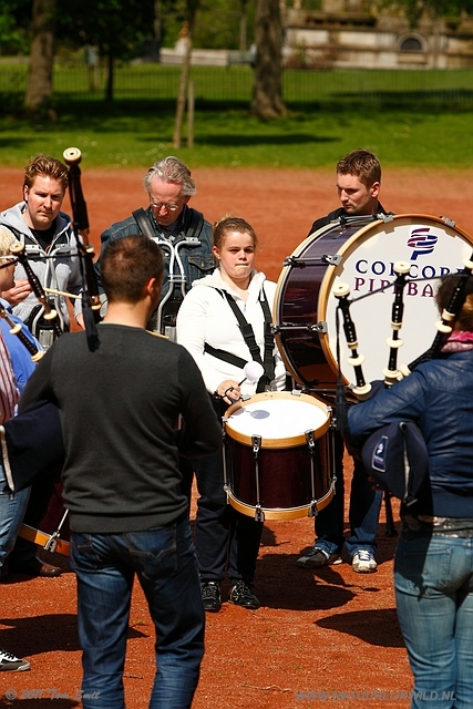 Practice at Kevingrove Park