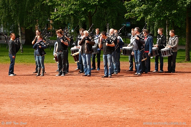 Practice at Kevingrove Park
