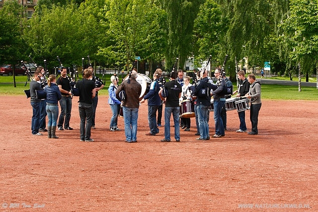 Practice at Kevingrove Park