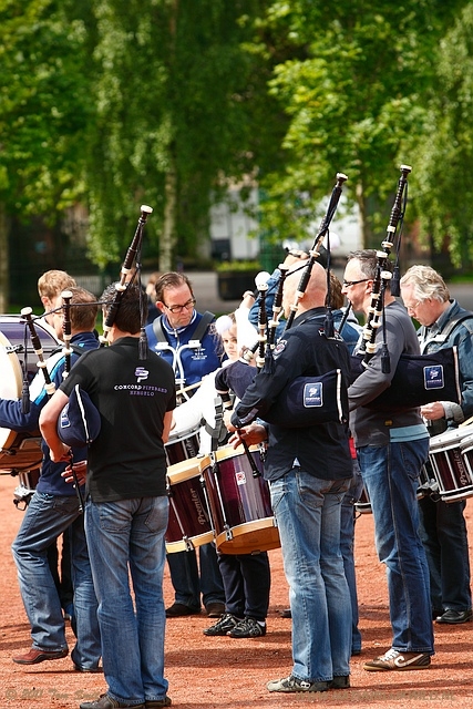 Practice at Kevingrove Park