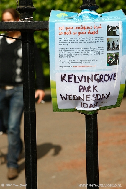 Practice at Kevingrove Park