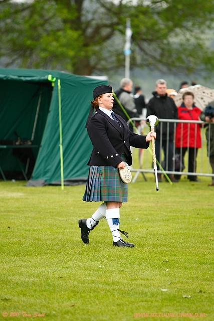 Drum major competition Levengrove park Dumbarton