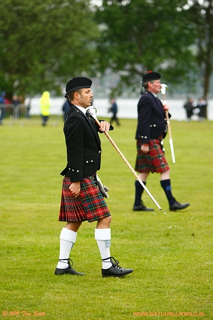 Drum major competition Levengrove park Dumbarton