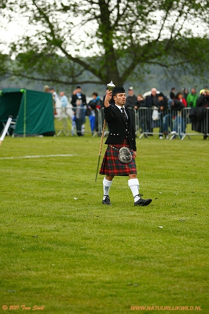 Drum major competition Levengrove park Dumbarton