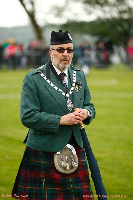  George Usher President of Royal Scottish Pipe Band Association