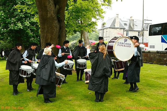 Practise at Levengrove Park Dumbarton