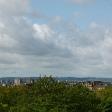 View over the city of Glasgow