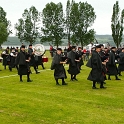 Pipeband at Levengrove park Dumbarton