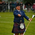 Drum major competition Levengrove park Dumbarton