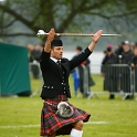 Drum major competition Levengrove park Dumbarton